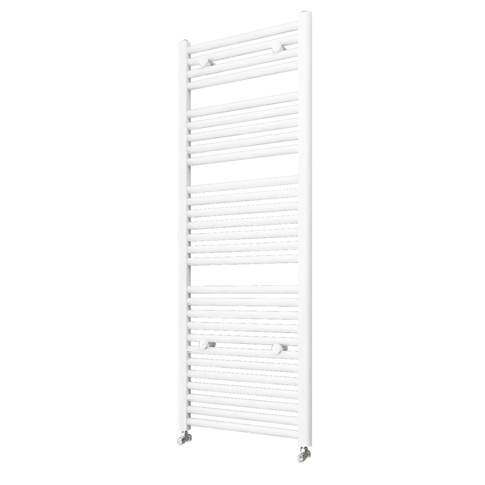 Aica (, 1200X450mm) Stylish Straight Towel Rail Heating Towel Radiator White