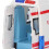 Pull Back roter Krankenwagen 14x6x7.5cm, 140mAh AG13 5