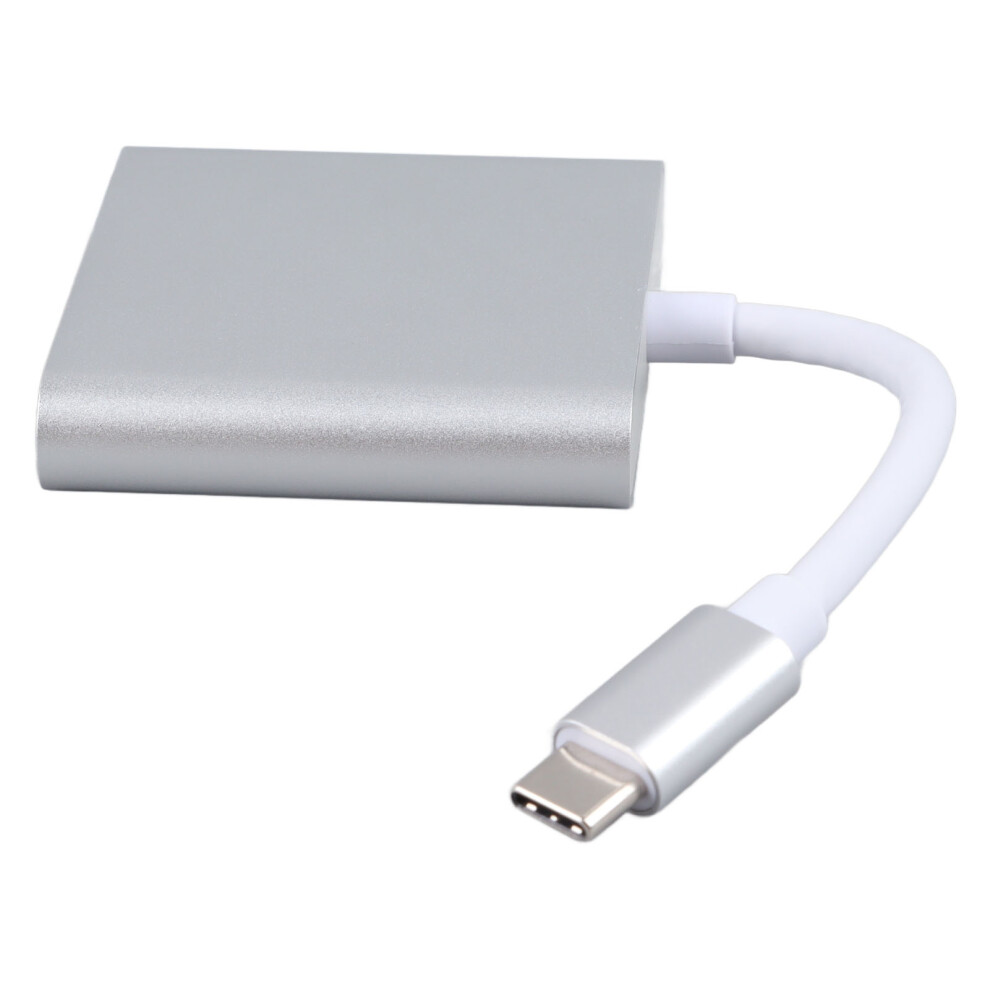 Usb C 3-In-1 Docking Station Aluminum Alloy 4K 5Gbps 60W Pd 7901338493362