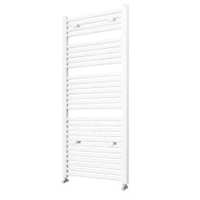 (white, 1200x550mm) Stylish Straight Towel Rail Heating Towel Radiator