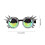 Retro Kaleidoscope Rave Steampunk Goggles Silver PC ABS Elastic Band 4