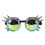 Retro Kaleidoscope Rave Steampunk Goggles Silver PC ABS Elastic Band 15