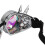 Retro Kaleidoscope Rave Steampunk Goggles Silver PC ABS Elastic Band 11