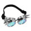 Retro Kaleidoscope Rave Steampunk Goggles Silver PC ABS Elastic Band 9