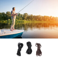 3Pcs Carp Fishing Line Sleeve Rubber Rig Tube 2m Bite Resistant Tackle