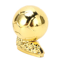Fußball Goldener Ball Pokal 3 cm Metallanhänger 46 g