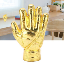 Goldener Handschuh Fußballpreis 30g 4cm 1.1oz Wie abgebildet