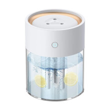 2-Liter Luftbefeuchter 14.5x14.5x18.5cm 3 Modi 7-Farben-LED