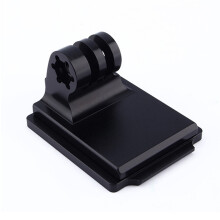 Aluminium-Helmhalterung 40,5 46 mm Schwarz 1,6 1,8 Zoll