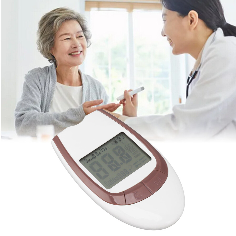 Electric Blood Glucose Monitor Kit, Accurate Home Diabetes Testing