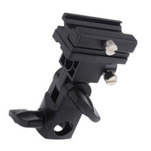 Typ B Blitzhalterung Schwarz, 128 g, 10,5  5,5 cm