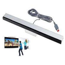 Verkabelter Empfänger für WII Ersatz verkabeltes Infrarot-Sensorleiste Empfänger für Wii Wii U Motion Plus Konsole