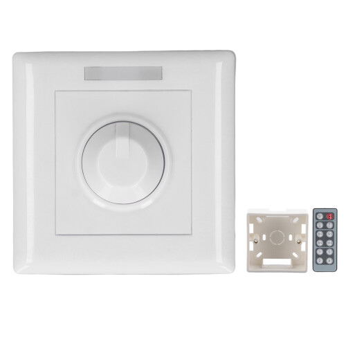 DC12-24V Stepless Dimmer Control with Remote, ABS Material 1