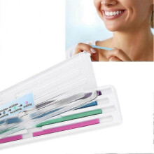 Tooth Sandpaper, 60 Pcs/pack Dental Sanding Strips Teeth Polishing Finishing Gloss Contouring Tools Kit Resistant Deep Cleaning Oral Hygiene, Care Aid