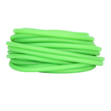 Slingshot Latex Tube 32.8ft Fluorescent Green Quick Rebound, Flatness