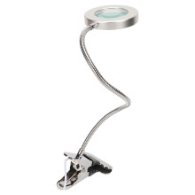Vergrößerungs-Tischlampe 3-Farbtemperaturen 500 lx dimmbare Klemme