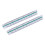 2Pcs Architectural Ruler Set Plastic Small Scale 6