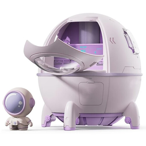 Spaceship Mini-USB-Befeuchter 110  110  119 mm Lila 1