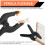 A-förmiger Heavy-Duty-Clip, 10 Stück, 9,2x1,2cm 6