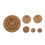 Circle Ruler Quilting Template Basswood 7