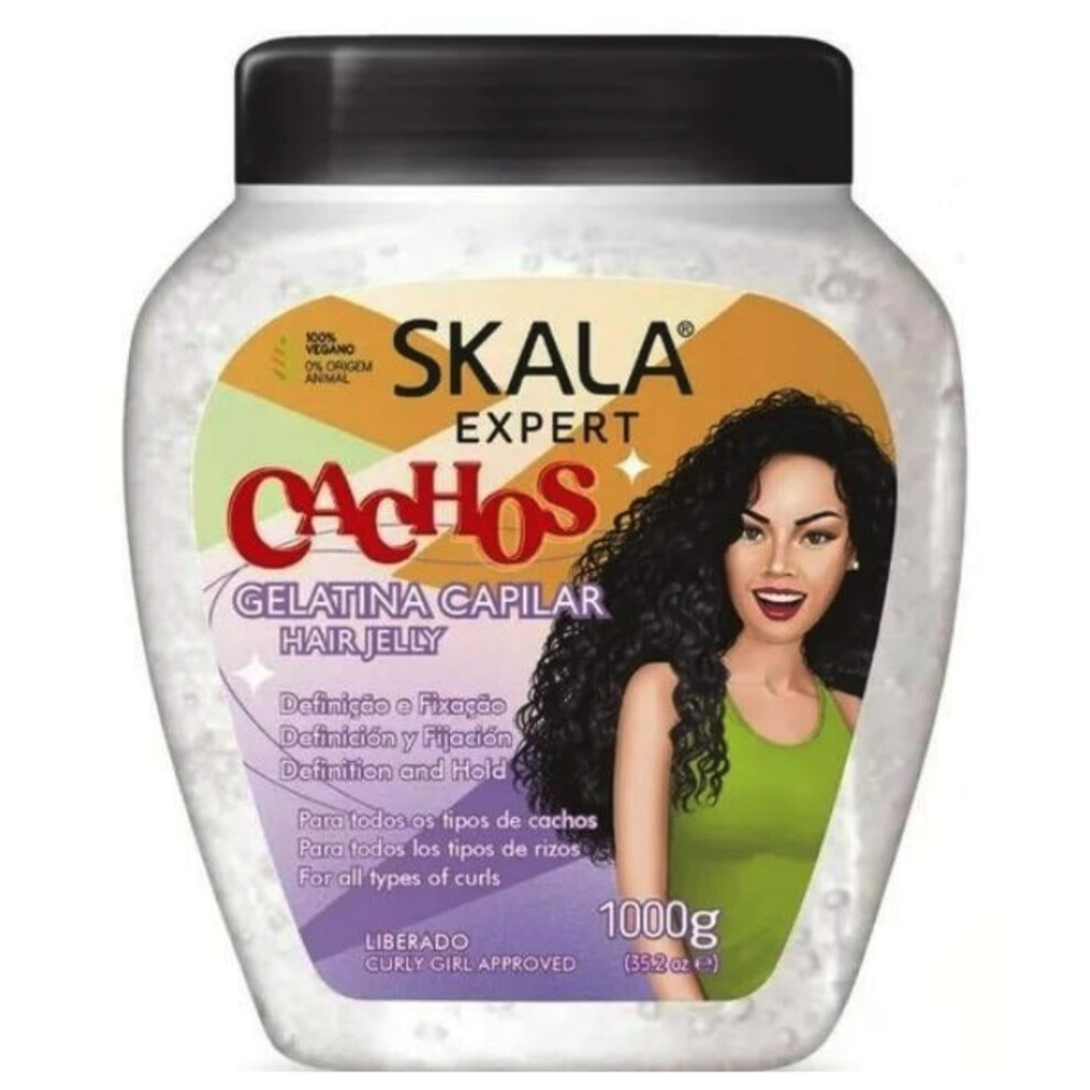SKALA Brasil Leave-in Conditioner Gelatina Capilar Cachos - 1000g