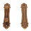 2 Pack Sliding Barn Door Handles Double Sided Hardware 10.5 inch Large Black 1
