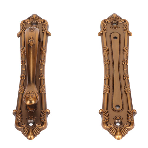 2 Pack Sliding Barn Door Handles Double Sided Hardware 10.5 inch Large Black
