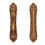 2 Pack Sliding Barn Door Handles Double Sided Hardware 10.5 inch Large Black 15