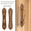 2 Pack Sliding Barn Door Handles Double Sided Hardware 10.5 inch Large Black 4