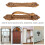 2 Pack Sliding Barn Door Handles Double Sided Hardware 10.5 inch Large Black 5