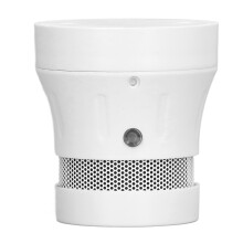 WLAN-Rauchmelder 66 g Weiß Tuya LED Sprachalarm