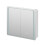 Living And Home Double-Door Bathroom Mirror Cabinet with LED Lighting 5