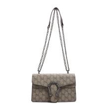 Retro Fashion Dionysian Small Square Bag Crossbody Chain Bag