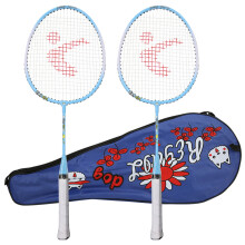 A Pair Aluminium Alloy Cartoon Children Badminton