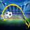 68cm Iron Pole Cloth Material Folding Football 5