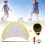 68cm Iron Pole Cloth Material Folding Football 6