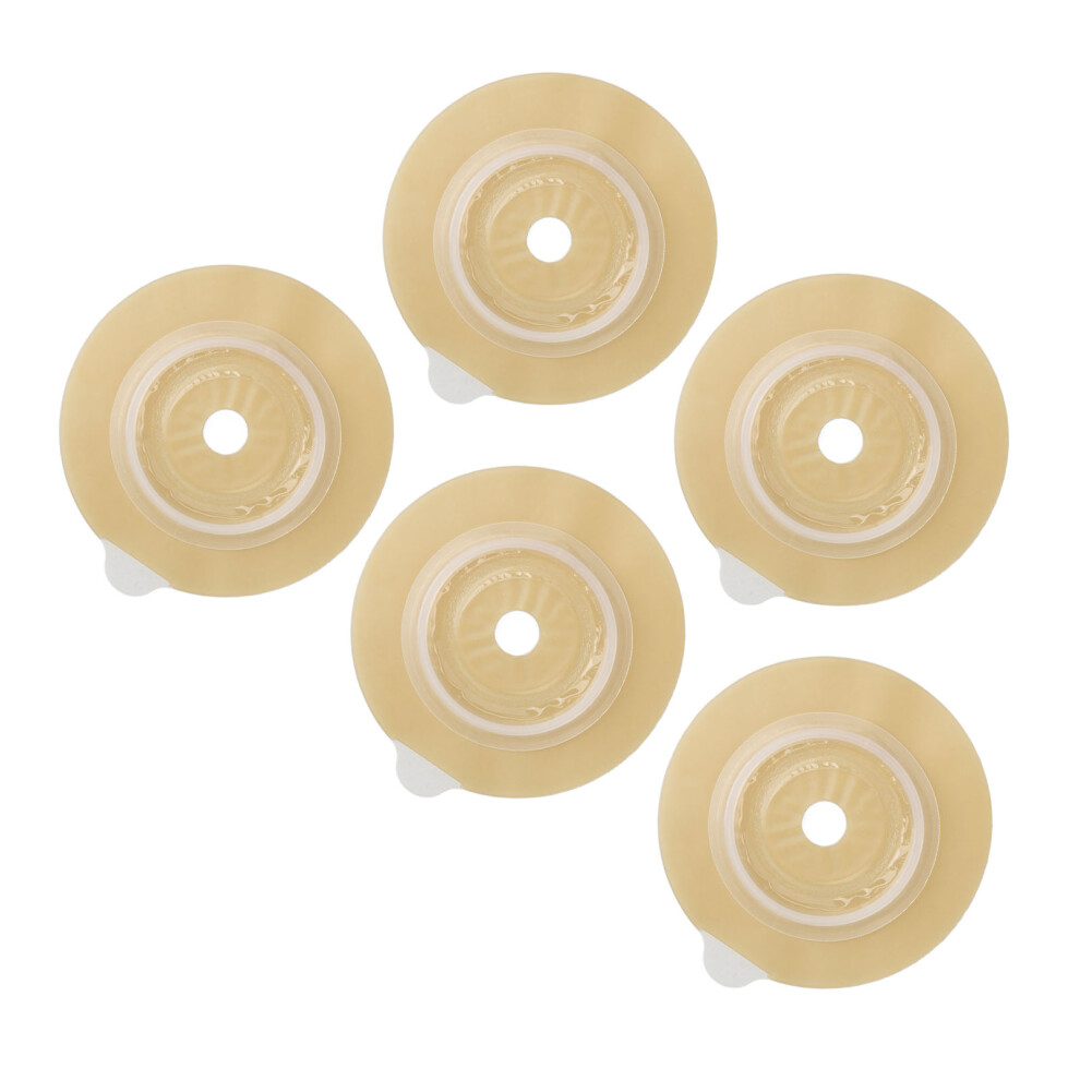 5pcs Skin Color Ostomy Bag Barrier Rings Prevent Leakage, Disposable Colloid