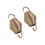 Pair Club Car Brake Pedal Return Springs 1013531 2