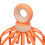 Octopus Kopf-Massagegerät Mini tragbare Klaue PP 9
