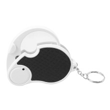 Folding Magnifier With LED Light Keychain, Portable Jewelry And Eyebrow Detail Loupe For Small Print