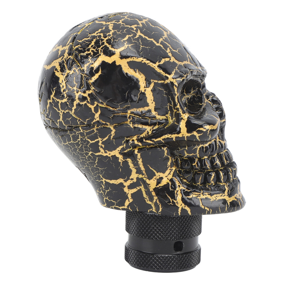 Resin Skull Gear Shift Knob For Manual Cars, Fits Most Vehicles Black 4071338513698