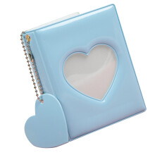 Pockets Fotoalbum 3 Zoll SingleComp PVC-Blau 8,5  11 cm