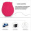 2025 Rose For Women Mini Massager Stress Relief 10 Modes 3