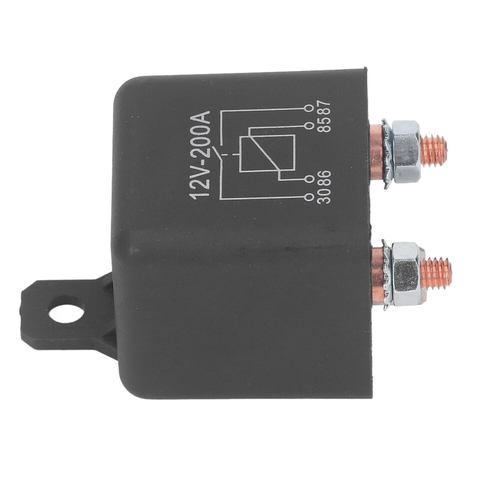 Dc 12V 200A Waterproof Starter Solenoid With Brass Coil And Accessories 7891338515921