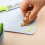 Foldable Plastic Kitchen Cutting Board 20x12.5x0.8cm Portable Grey Blue 3