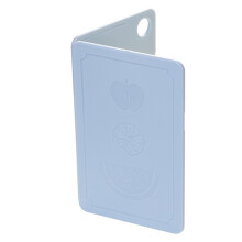 Faltbares Schneidebrett 20 x 12,5 x 0,8 cm grau-blau