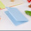 Foldable Plastic Kitchen Cutting Board 20x12.5x0.8cm Portable Grey Blue 12