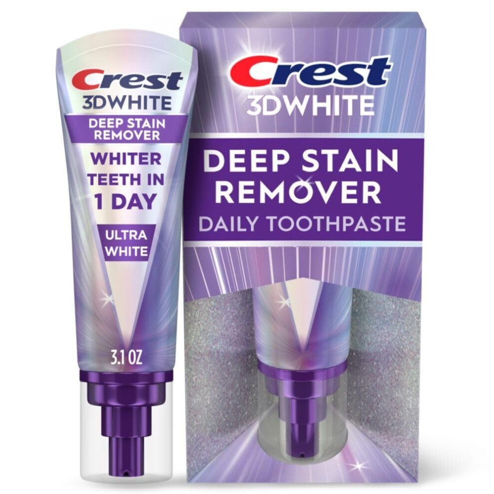 Photos - Toothpaste / Mouthwash Crest 3DWhite Brilliance Deep Stain Remover Ultra White Toothpaste - 3.1oz P15030 