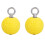 Yellow Pull Up Arm Strength Training Hanging Ball 9