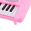 Pink 37-Key Kids Keyboard Piano Portable 7